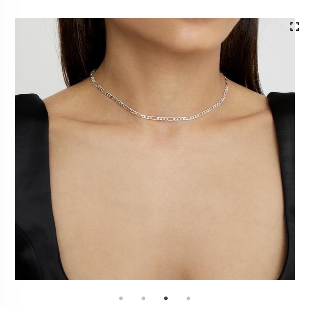 The M Jewelers Figaro Chain Choker